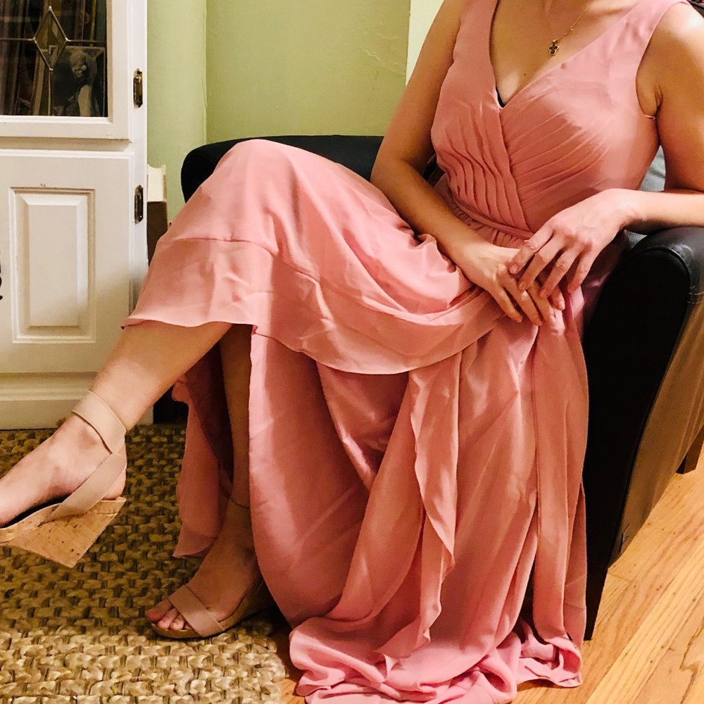 Blush/pink 6.5 Leanirap wedges